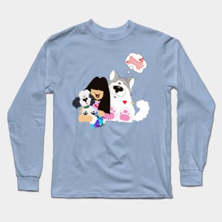 Puppies are LOVE Long Sleeve T-Shirt